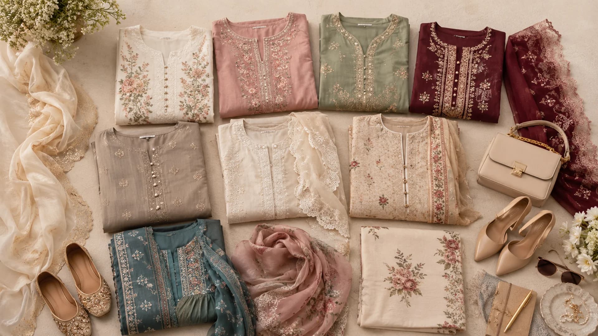 A capsule wardrobe in ten pieces